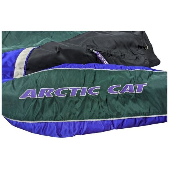 Vintage Arctic Cat "Panther" Snowmobile Jacket Mens Size Medium Tall - Picture 4 of 9